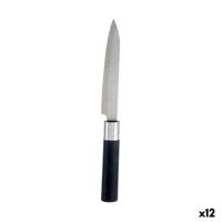 Keukenmes Kinvara KT11-5603-05 KT11-5603-05 Zwart Zilverkleurig Roestvrij staal Plastic 3 x 23,5 x 2 cm (12 Stuks)
