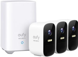 Anker EufyCam 2C - 3 camera's + Basisstation IP-camera Grijs