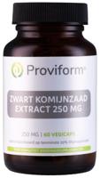 Proviform zwart komijnzaad 250mg Proviform zwart komijnzaad 250mg