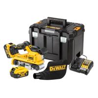 DeWALT DCW220P2 Accu Bandschuurmachine 75x533mm Brushless 18V XR 5.0Ah in TSTAK DeWALT DCW220P2 Accu Bandschuurmachine 75x533mm Brushless 18V XR 5.0Ah in TSTAK