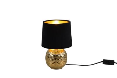 Trio SchemerlampjeSophia zwart met goud - R50821002