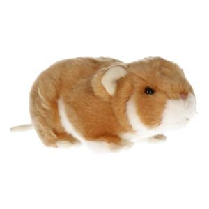 Pluche knuffeldier hamster - 18 cm - speelgoed dieren hamsters - knaagdiertje