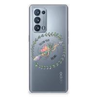 OPPO Reno 6 Pro Plus 5G Telefoonhoesje met Naam Boho Dreams