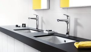 Hansgrohe Focus Highriser Wastafelkraan 190 Met Waste Chroom