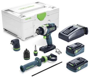 Festool TPC 18/4 5,2/4,0 I-Set Accu-schroefboormachine | QUADRIVE - 577247