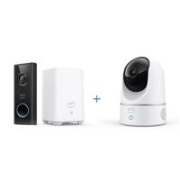 Eufy Doorbell 2K & Indoor Cam Slimme deurbel Zwart