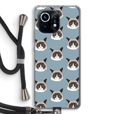 It's a Purrr Case: Xiaomi Mi 11 Transparant Hoesje met koord