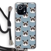 It's a Purrr Case: Xiaomi Mi 11 Transparant Hoesje met koord