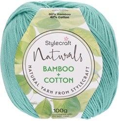 Stylecraft Naturals - Bamboo + Cotton DK 7144 Surf