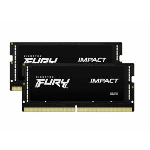 Kingston FURY Impact Werkgeheugenset voor laptop DDR5 32 GB 2 x 16 GB Non-ECC 5600 MHz 262-pins SO-DIMM CL40 KF556S40IBK2-32