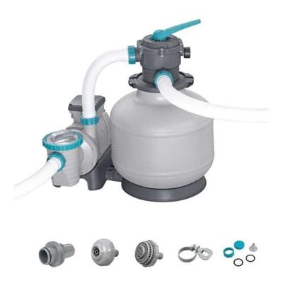 Zandfilter/filtratiepomp voor zwembaden tot 66 m3 - Bestway - 11.355 L/u - Met voorfilter