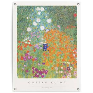 Reinders - Gustav Klimt Blumenwiese - Tuinposter 80x60cm