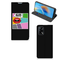 OPPO A74 4G Hippe Standcase Popart Princess