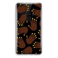 Hands dark: Xiaomi Mi Mix 2 Transparant Hoesje