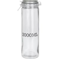 Excelent Houseware Voorraadpot glas 2 liter