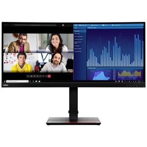 Lenovo ThinkVision P34w-20 LED-monitor Energielabel F (A - G) 86.4 cm (34 inch) 3440 x 1440 Pixel 21:9 6 ms USB-C, USB-B, USB 3.2 Gen 1 (USB 3.0), HDMI,