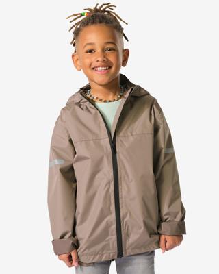 HEMA Regenjas voor kinderen taupe (taupe)