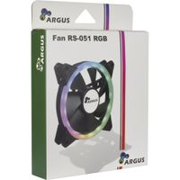 Inter-Tech Argus RS-051 RGB CPU-koellichaam met ventilator Zwart (b x h x d) 120 x 25 x 120 mm - thumbnail