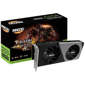 Inno 3D Nvidia GeForce RTX 4070 Ti Super Videokaart SUPER TWIN X2 16 GB GDDR6X-RAM PCIe x16 HDMI, DisplayPort