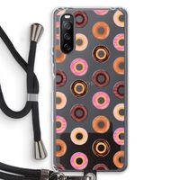 Donuts: Sony Sony Xperia 10 III Transparant Hoesje met koord
