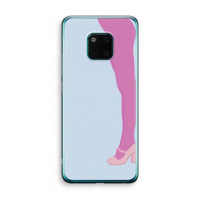 Pink panty: Huawei Mate 20 Pro Transparant Hoesje