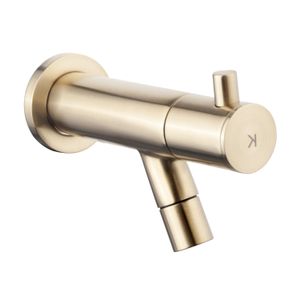 Inbouw Toiletkraan BWS 1/2&apos;&apos; Met Keramisch Binnenwerk Geborsteld Messing Goud Boss & Wessing