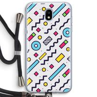 8-bit N°8: Samsung Galaxy J5 (2017) Transparant Hoesje met koord