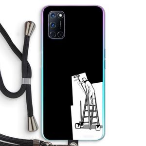 Musketon Painter: Oppo A72 Transparant Hoesje met koord