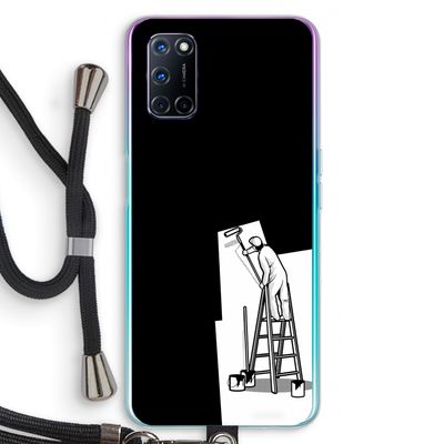 Musketon Painter: Oppo A72 Transparant Hoesje met koord