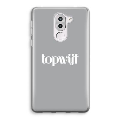 Topwijf Grijs Wit: Honor 6X Transparant Hoesje