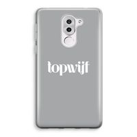 Topwijf Grijs Wit: Honor 6X Transparant Hoesje