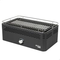 Draagbare en rookvrije houtskoolbarbecue Aktive 45 x 19 x 28 cm