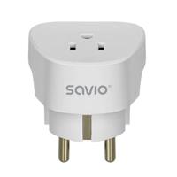 SAVIO AP-01 Reisadapter, US-stopcontact - EU-stekker