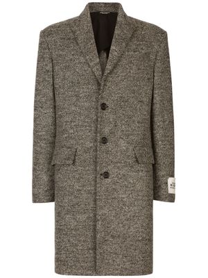 Dolce & Gabbana manteau Re-Edition 1997 - Gris