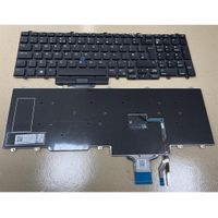 Notebook keyboard for Dell Latitude E5550 E5570 Precision 3510 with pointstick big 'Enter' - thumbnail