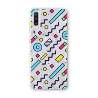 8-bit N°8: Samsung Galaxy A70 Transparant Hoesje