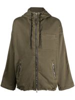 Diesel veste à logo brodé - Vert