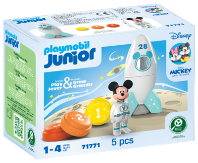 Playmobil® Junior 71771 Mickey&apos;s raket- en ruimteavontuur
