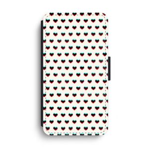 Hartjes: iPhone XS Max Flip Hoesje