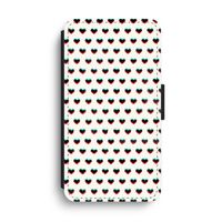 Hartjes: iPhone XS Max Flip Hoesje Hartjes: iPhone XS Max Flip Hoesje