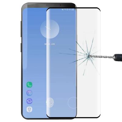 0.3 mm 9u 3D volledig scherm getemperd glas film voor Galaxy S10 scherm Vingerafdruk ontgrendelen wordt ondersteund