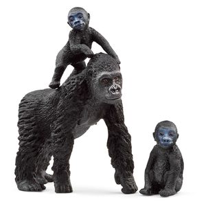 Schleich wildlife gorilla familie 42601