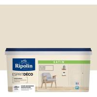 RIPOLIN All Pieces Muurverf - Satijn Gebroken Wit, 2,5L RIPOLIN All Pieces Muurverf - Satijn Gebroken Wit, 2,5L