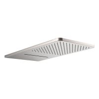 Hoofddouche Tres Exclusive | 55x28 cm | Met waterval | Rechthoek | RVS look
