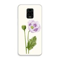 Purple poppy: Xiaomi Redmi Note 10 Lite Transparant Hoesje