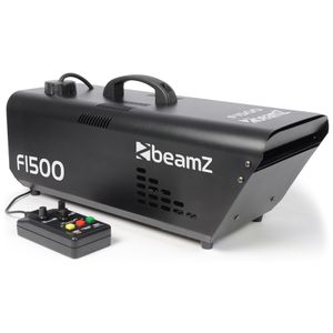 BeamZ F1500 fazer rookmachine 1500W met DMX en afstandsbediening