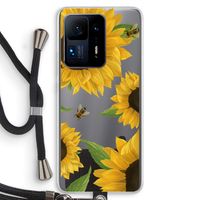 Sunflower and bees: Xiaomi Mi Mix 4 Transparant Hoesje met koord