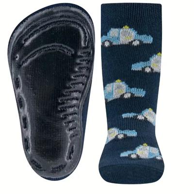 Ewers antislip sokken Stoppi Polizei auto navy-31-34