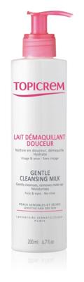 Topicrem Face Care Melk Hydra+ Gentle Cleansing Milk 200ml