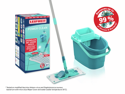 Leifheit powerclean vloerwisser m 33 cm compleet systeem m